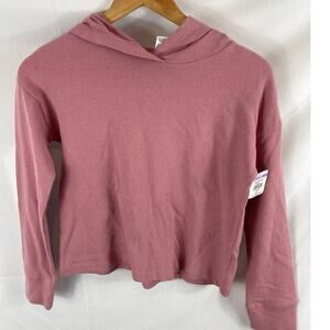 NWT Melrose and Market Girls Mauve Pink Hoodie size medium 8/10
